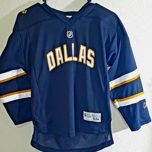 Kids Dallas Stars Official Licensed Vintage  NHL Jersey Size S/M